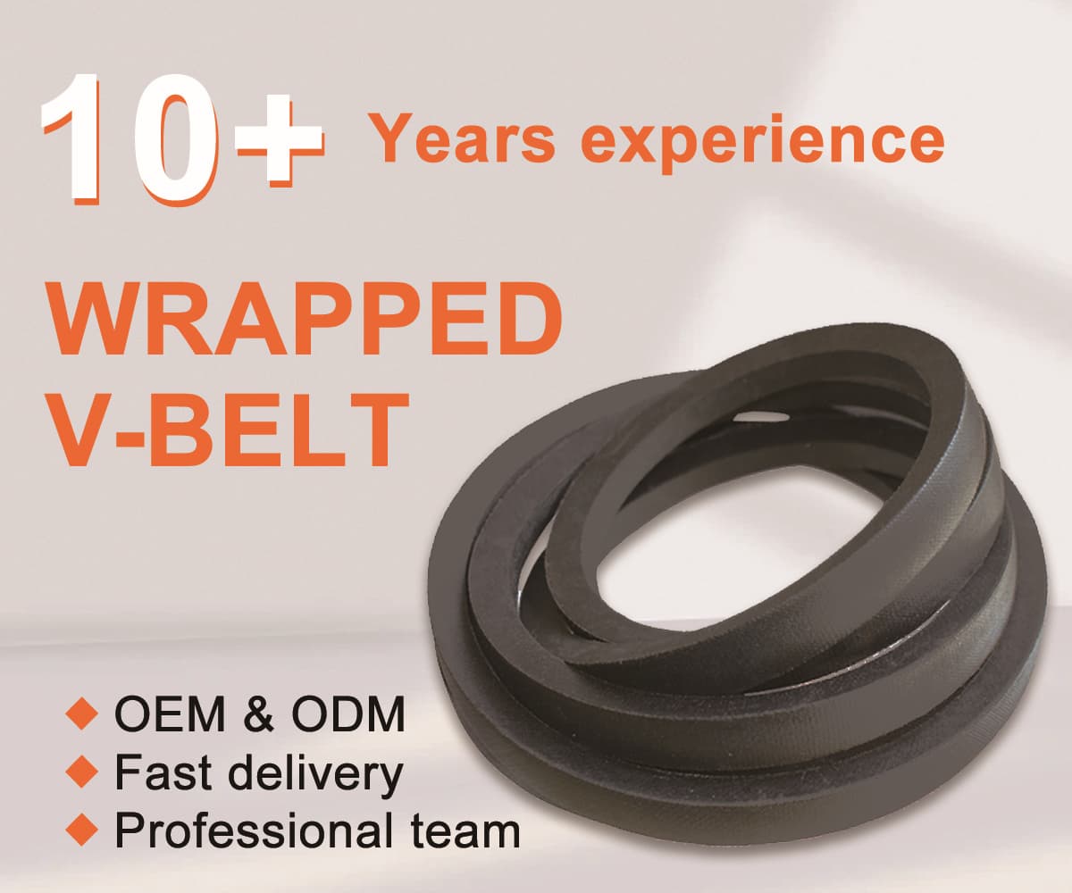 SB wrapped v belt 1 SB wrapped v belt 1
